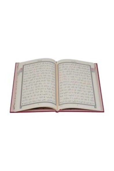 Orta Boy Beşli Cüz Kur'an-ı Kerim (iki Renkli, Özel Kutulu, Mühürlü) - Resim 4