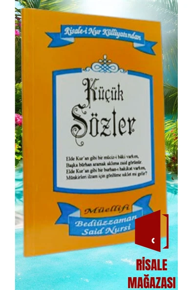 Küçük Sözler - Cep Boy Risale-i Nur Külliyatı Bediüzzaman Said Nursi Risalei Nur  İhlas Nur Neşriyat ürün görseli