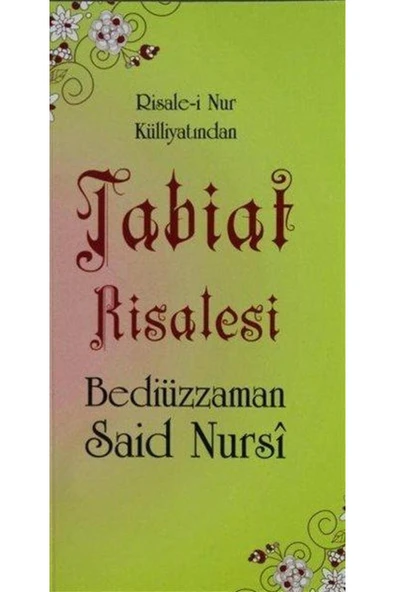Tabiat Risalesi (CEP BOY) & Risale-i Nur Külliyatından ürün görseli