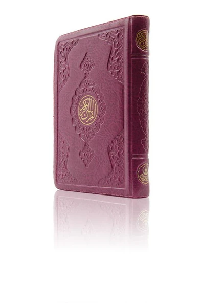 Büyük Cep Boy Kuran'ı Kerim Lila Kılıflı Hayrat Yayınları ürün görseli