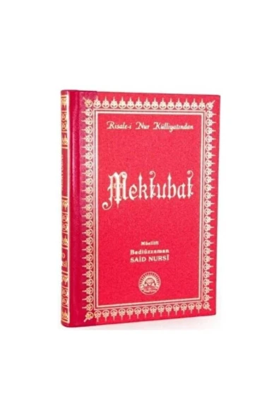 Mektubat (Büyük Boy  Sırtı Deri) Bediüzzaman Said Nursi  Envar Neşriyat ürün görseli