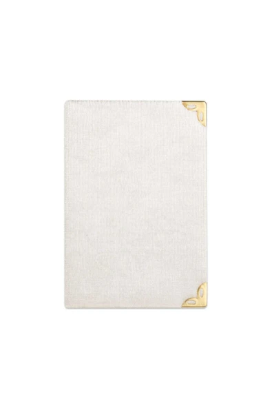 Beyaz Osmanlı Set (Cep Boy Kuran, Inci Tesbih) - Resim 5