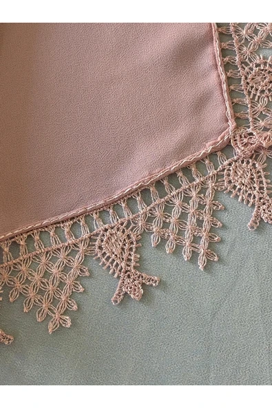 Baş Örtüsü Iğne Oyası Namaz Örtüsü, Mevlüt Örtüsü - Resim 5