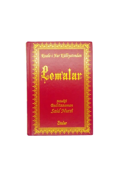 Risale I Nur Külliyatından Orta Boy Lemalar Kitabı ürün görseli
