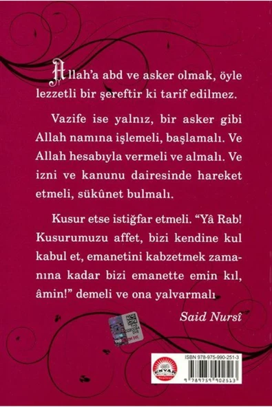 Küçük Sözler, Risalei Nur Külliyatından (Büyük Boy-Kod:353) - Resim 2