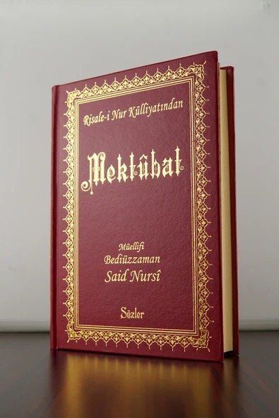 Risale-i Nur Külliyatından Mektubat Kitabı Bediüzzaman Said Nursi 20 cm - Resim 2