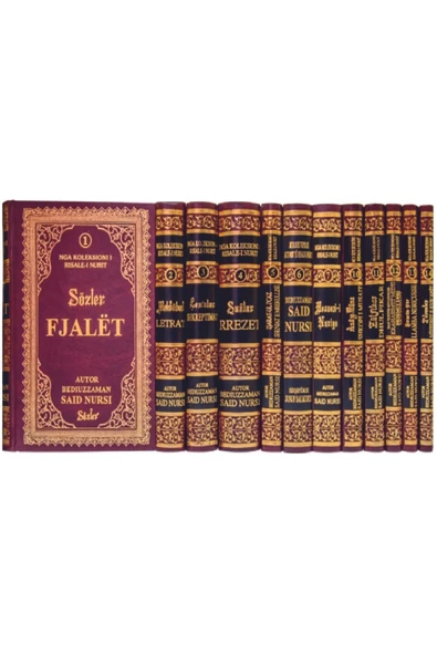 Risale-i Nur Külliyatı (Arnavutça 13 kitap) ürün görseli