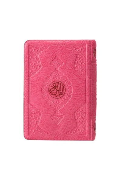 Çanta Boy Kur'an-ı Kerim (pembe Renk, Kılıflı, Mühürlü) - Resim 2