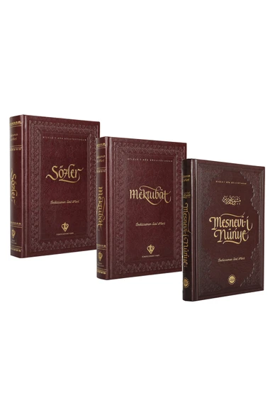 Risalei Nur Külliyatından Sözler - Mektubat - Mesnevi Nuriye ürün görseli