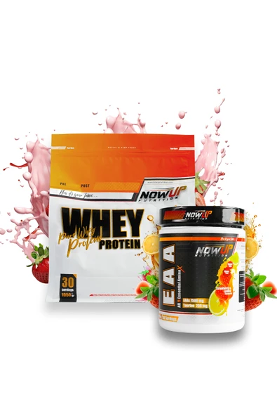 NOWUP NUTRITION Whey Protein & Eaa Paketi – Kas Gelişimi Ve Performans Artışı ürün görseli