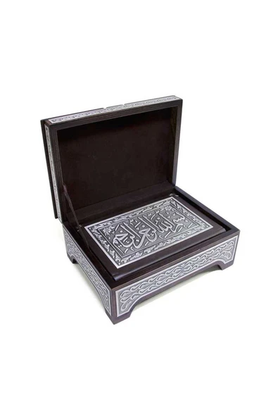 Gümüş Sandıklı Kanatlı Kur'an (ORTA BOY) - Resim 2