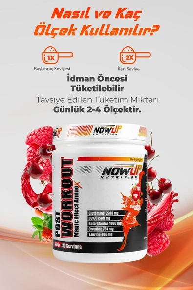 NOWUP NUTRITION Kaslarını Yenile - Resim 5