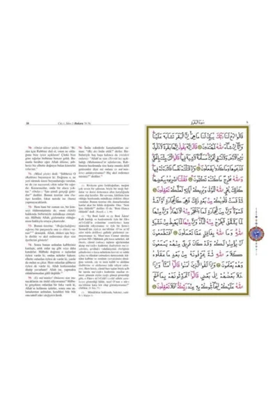 Hafız Boy Karşılıklı Mealli Kuranı Kerim (14,5 X 21 Cm Ebatında-) - Resim 2