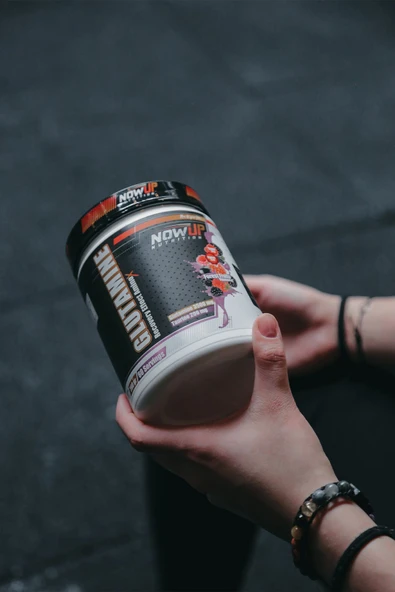 NOWUP NUTRITION Glutamine 360 gr | Orman Meyveli | Kas Onarımı Ve Dayanıklılık Desteği | 60 Servis - Resim 3