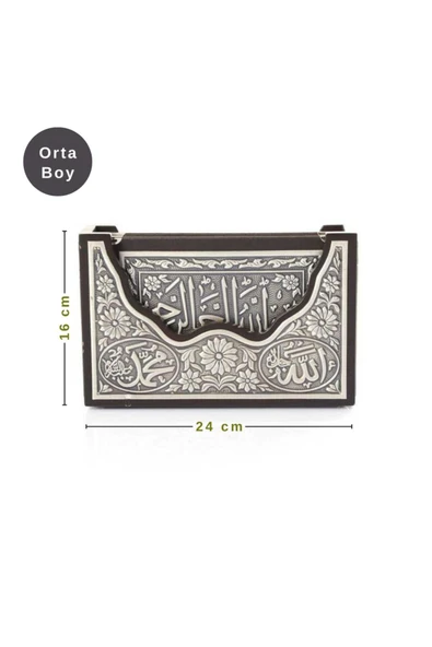 Gümüş V Tipi Kur'an (orta Boy) ürün görseli