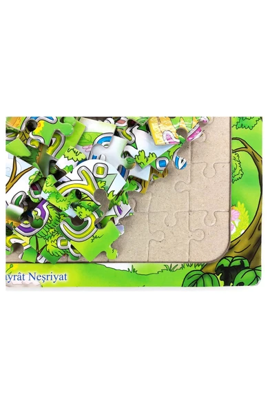 Çocuk Elifbası Kur'ân Harfleri Yapboz-1126 - Resim 7