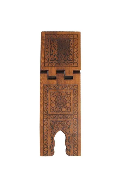 Yakma Desenli Ahşap Rahle Büyük Boy 65 cm ürün görseli