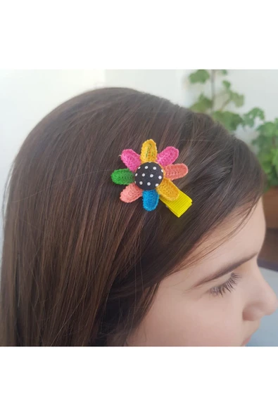 Batu kız bebek ve çocuk toka seti - 2