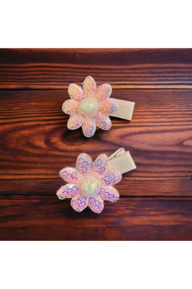 BATU GİYİM kız çocuk ve kız bebek pensli pullu toka seti - 3