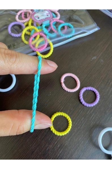 BATU GİYİM Mini Lastik Toka Paketi - 2