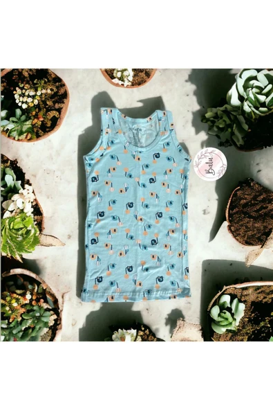 BATU GİYİM Erkek Çocuk Atlet Boxer Iç Çamaşır Takım - 2