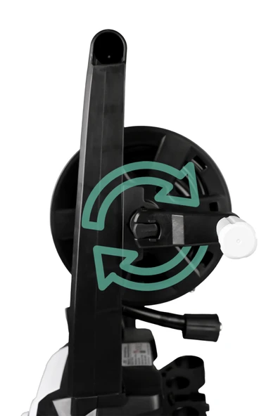 Pirantech VCR-100P Yüksek Basınçlı Oto Yıkama Makinesi - 150 Bar Hortumlu ve Sprey Tabancalı - Resim 5