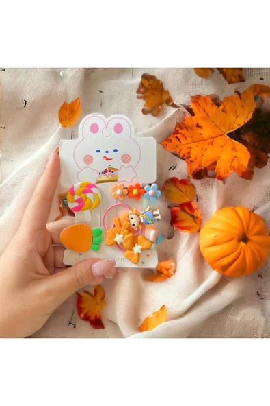 BATU GİYİM Kız Bebek Ve Kız Çocuk Toka Seti - 2