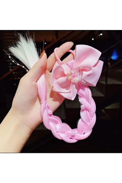 BATU GİYİM Kız Bebek ve Çocuk Figürlü Lastik Toka