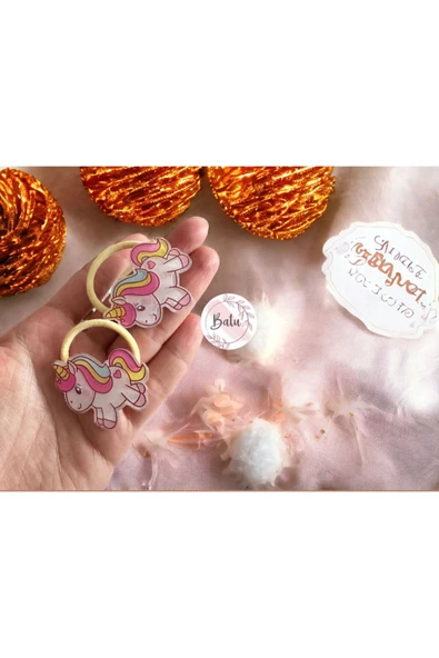 BATU GİYİM unicorn lastik toka seti - 2