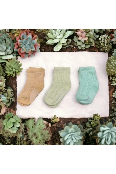 BATU GİYİM YENİDOĞAN BEBEK ÇORAP SETİ
