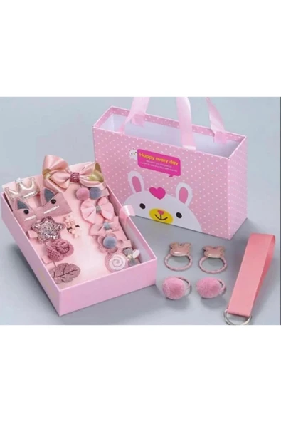 Batu kız bebek ve çocuk kutulu hediyelik toka seti - 7