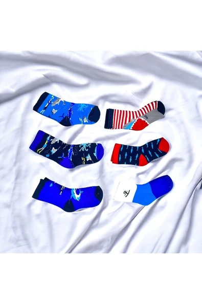 BATU GİYİM 6’lı Çocuk Havlu Çorap