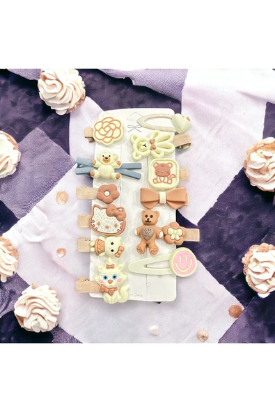 BATU GİYİM KIZ BEBEK VE ÇOCUK TOKA SETİ - 2