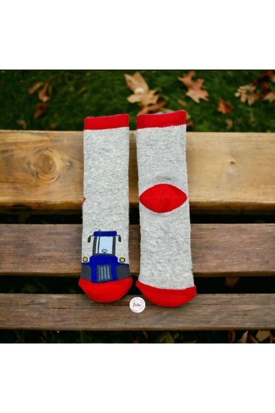 BATU GİYİM bebek ve çocuk havlu çorap seti - 4