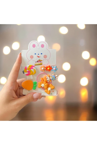 BATU GİYİM Kız Bebek Ve Kız Çocuk Toka Seti