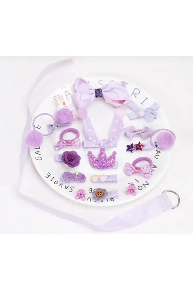 Batu Kız bebek ve çocuk toka seti - 5