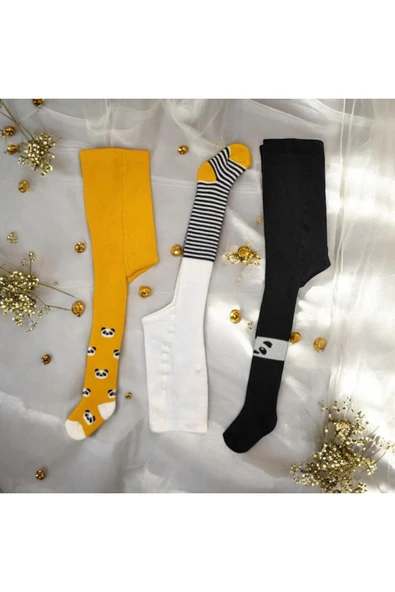 BATU GİYİM Çocuk havlu külotlu çorap seti