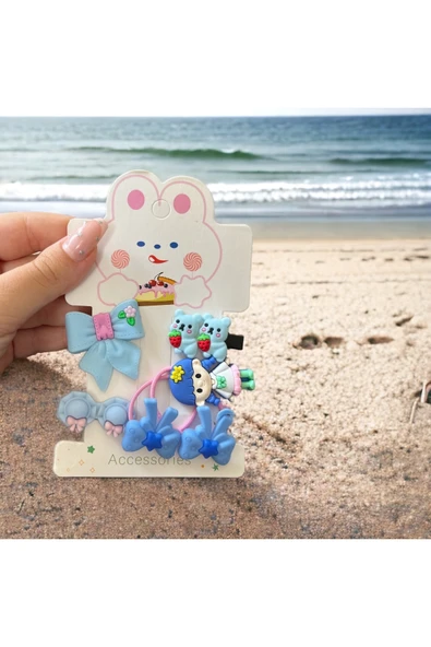 BATU GİYİM Kız Bebek Ve Kız Çocuk Toka Seti