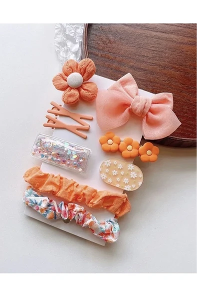 BATU GİYİM KIZ ÇOCUK FİGÜRLÜ TOKA SETİ