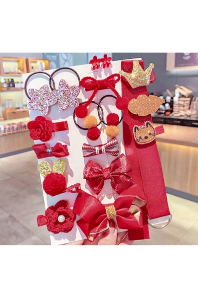 Batu Kız bebek ve çocuk toka seti - 4