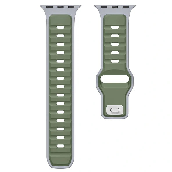Xiaomi Amazfit Pace Uyumlu-135 22mm Silikon Kordon Strap Kayış - Resim 3