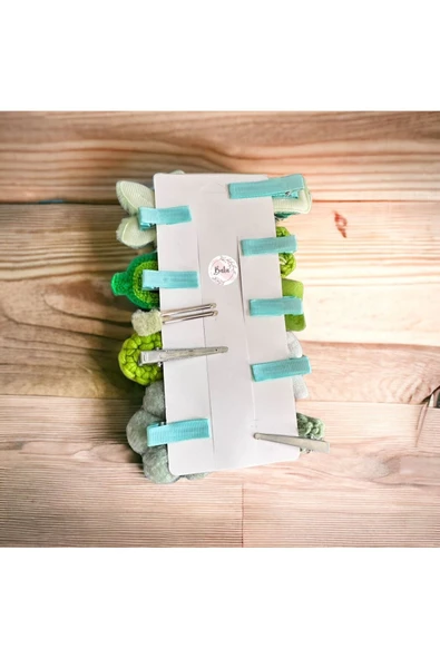 BATU GİYİM KIZ BEBEK VE KIZ ÇOCUK TOKA SETİ - 8