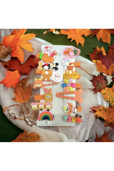 BATU GİYİM KIZ BEBEK VE ÇOCUK TOKA SETİ - 2