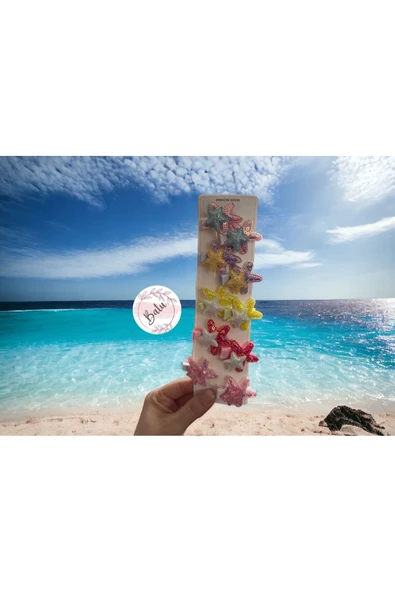 BATU GİYİM YILDIZ KLİPSLİ TOKA SETİ