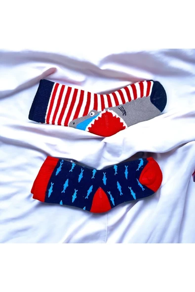 BATU GİYİM 6’lı Çocuk Havlu Çorap - 4