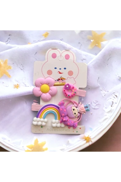 BATU GİYİM Kız Bebek Ve Kız Çocuk Toka Seti - 2