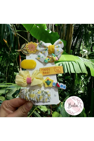 BATU GİYİM Bebek ve çocuk toka seti - 3