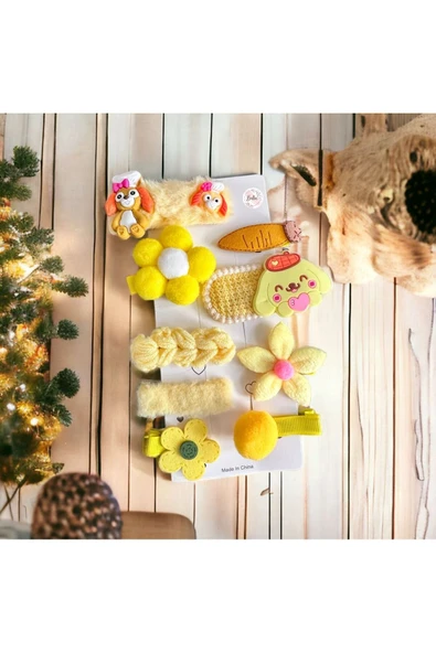 BATU GİYİM KIZ BEBEK VE KIZ ÇOCUK TOKA SETİ - 6