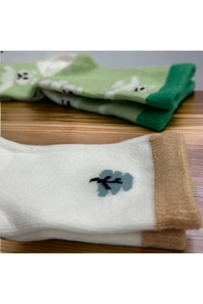 BATU GİYİM Çocuk Çorap 6lı - 4