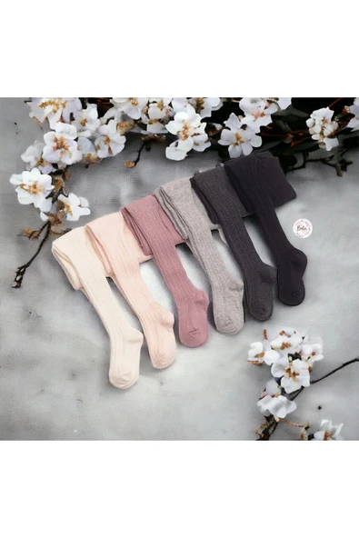 BATU GİYİM Kız Bebek Ve Çocuk Külotlu Çorap Seti 6lı - 2